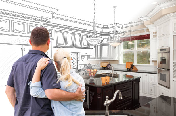 Professional Cabinet Installation technician working in Raritan, NJ